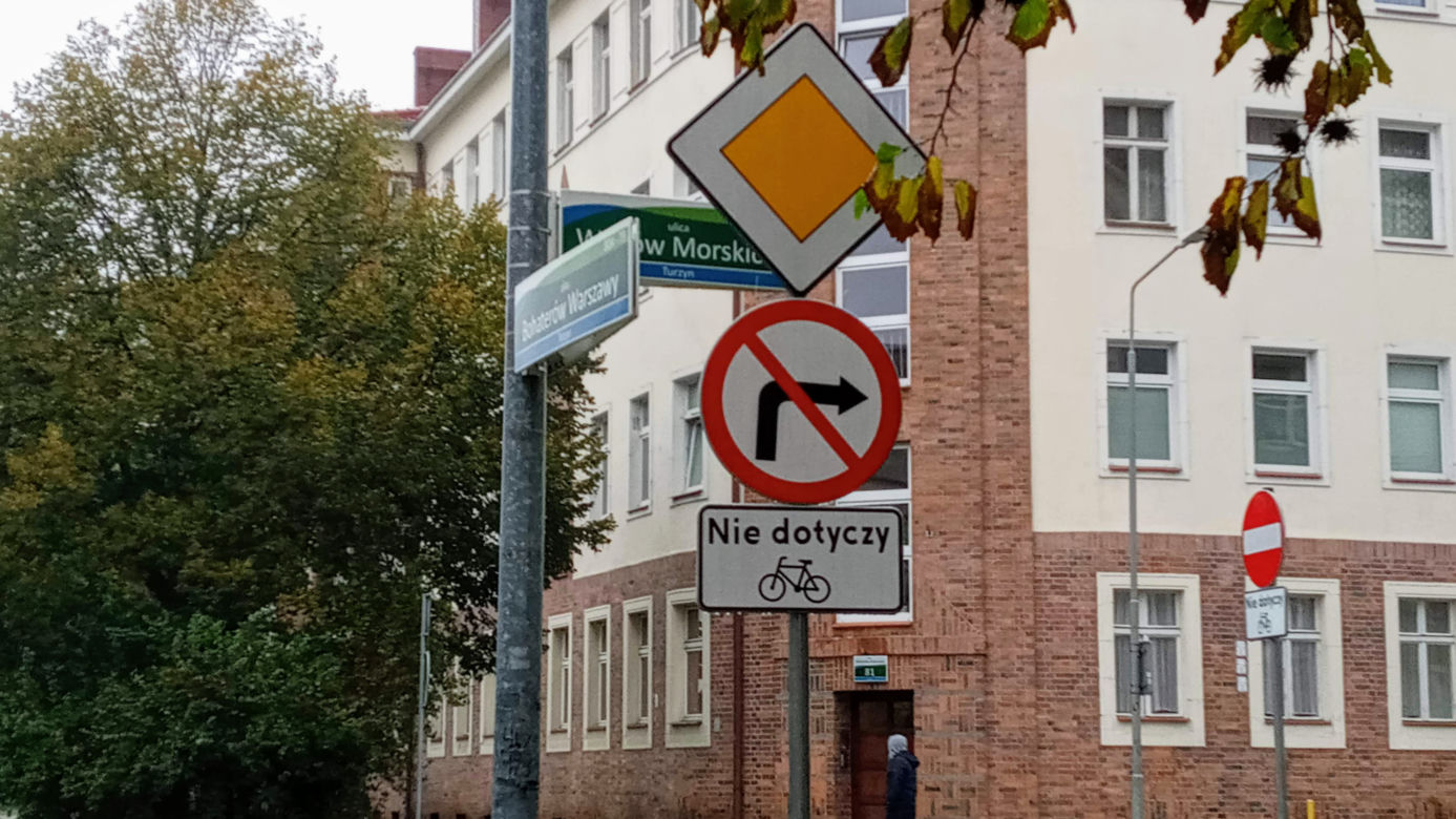 Zmiana organizacji ruchu na ulicy Wilków Morskich