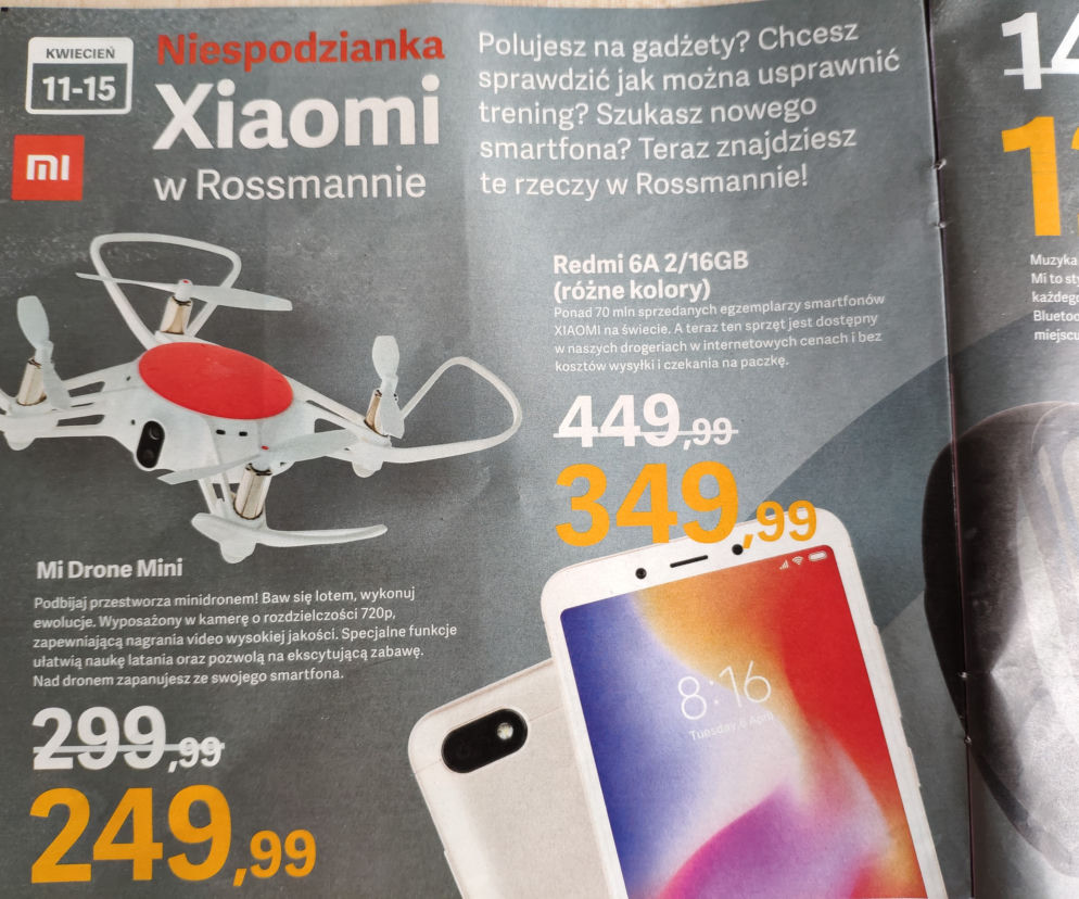 Xiaomi w Rossmannie