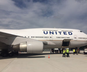 Jumbo Jet na lotnisku w Goleniowie