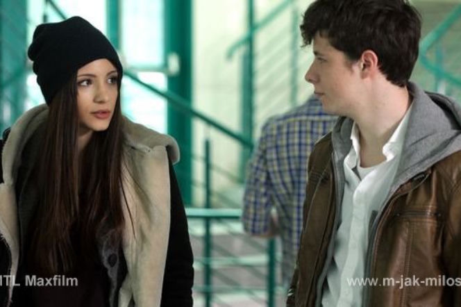M jak miłość. Łukasz (Adrian Żuchewicz), Zuza (Adrianna Chlebicka)