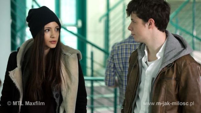M jak miłość. Łukasz (Adrian Żuchewicz), Zuza (Adrianna Chlebicka)