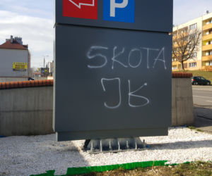 Czyszczenie Mysłowic z nielegalnego graffiti i wulgarnych napisów 