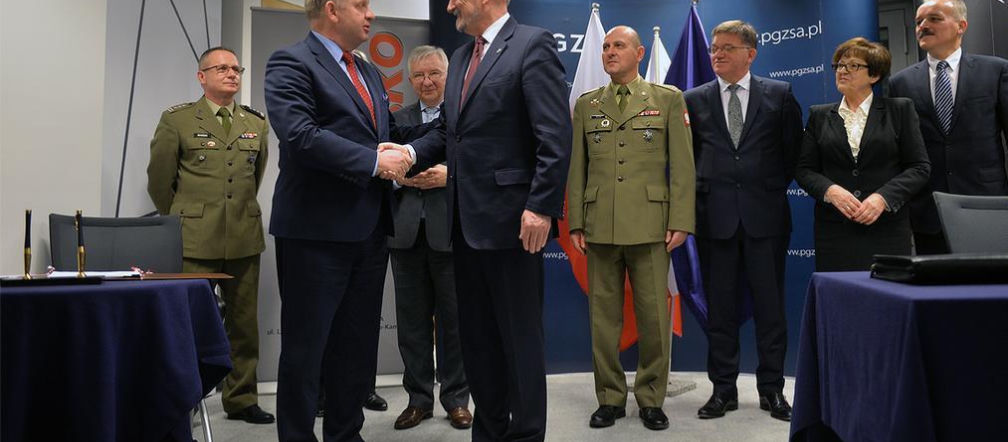 Umowa na zakup zestawów PIORUN