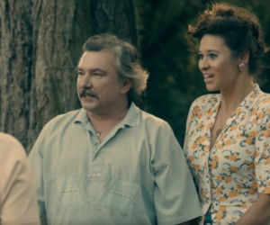 Stulecie Winnych 4, odc. 52. Ania (Urszula Grabowska),  Jerzyk (Andrzej Andrzejewski), Jola (Anna Szymańczyk)