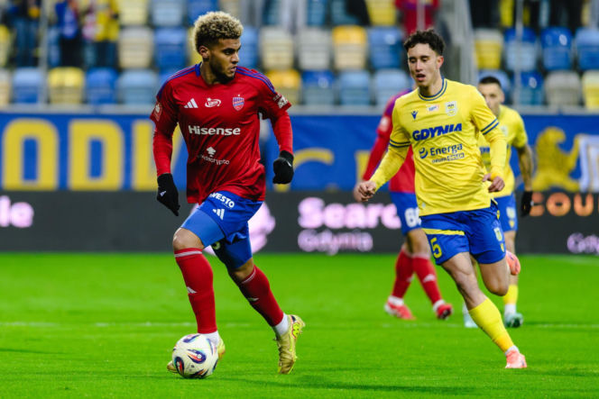 Mecz Ekstraklasy Arka Gdynia - Raków Częstochowa