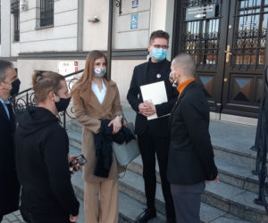 Licealista stanął przed sądem za udział w strajku kobiet