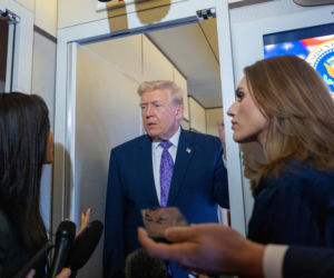 Zapytała Trumpa o badania lekarskie. Stracił nad sobą panowanie!