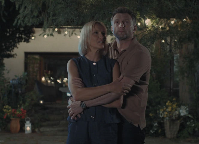 M jak miłość, odcinek 1899. Dorota (Iwona Rejzner), Bartek (Arkadiusz Smoleński)