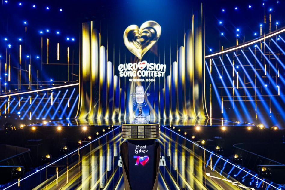 Eurowizja 2026 - trofeum dla zwycięzcy, kryształowy mikrofon