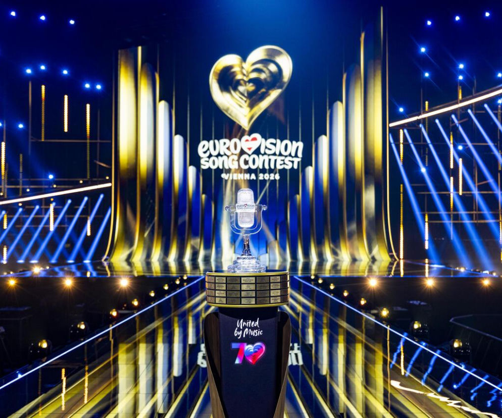 Eurowizja 2026 - trofeum dla zwycięzcy, kryształowy mikrofon