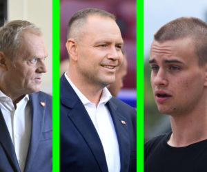 Łatwogang długo się przed tym wzbraniał. Teraz zwrócił się do Nawrockiego i Tuska