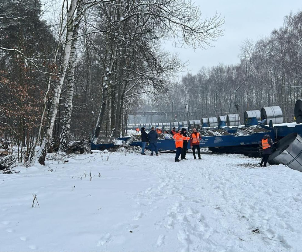 Groźne zdarzenie kolejowe w Katowicach. Na szczęście bez ofiar