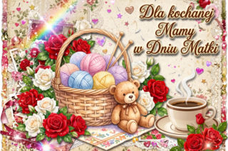 Kartka z życzeniami na Dzień Matki