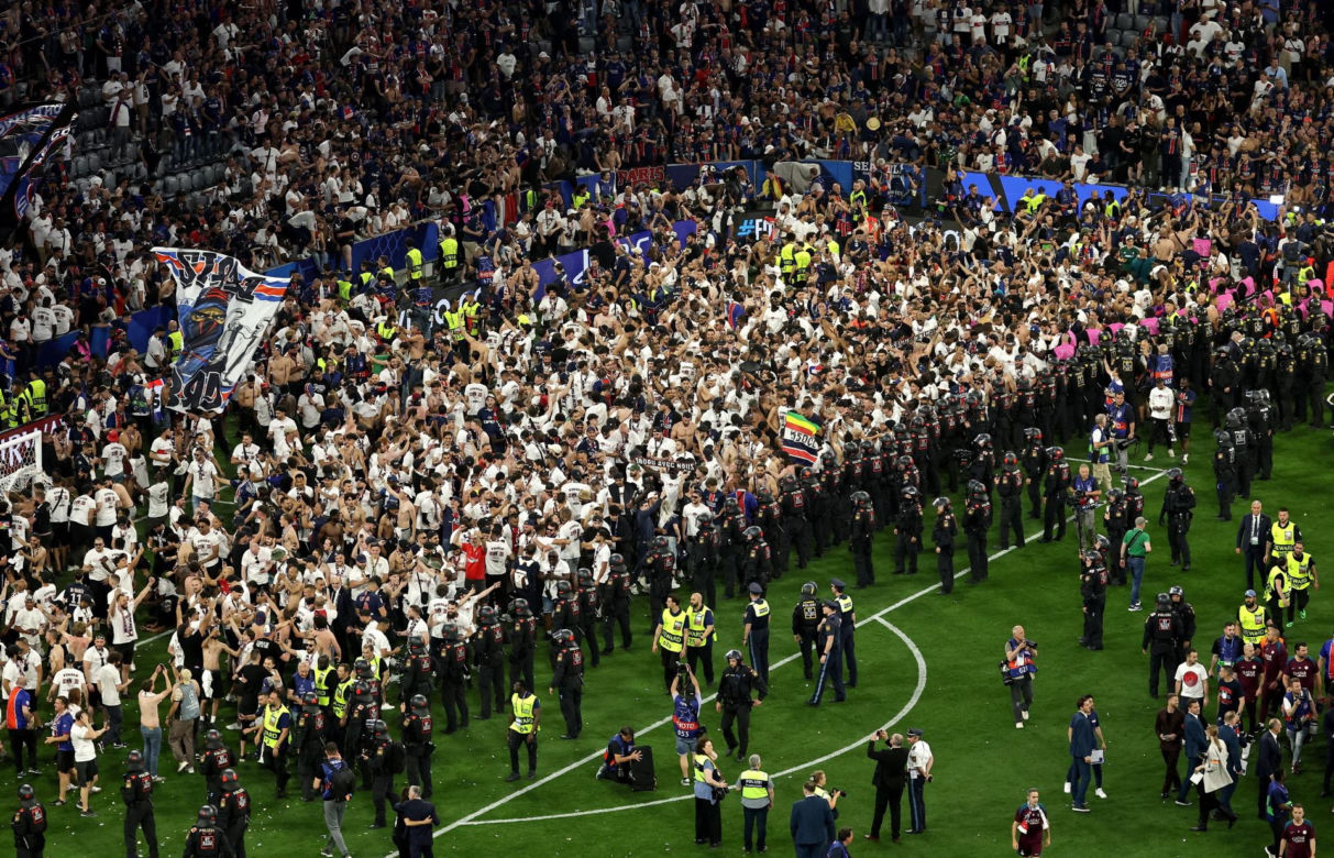 Zamieszki po triumfie PSG w finale Ligi Mistrzów