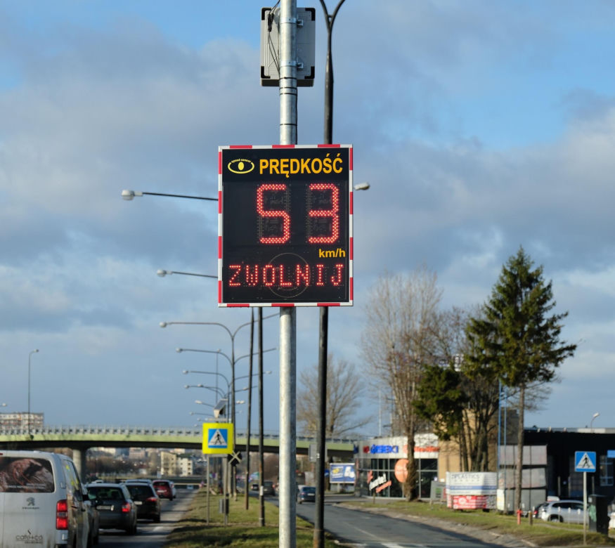 Uśmiechnięte radary w Lublinie. Mają uspokoić ruch