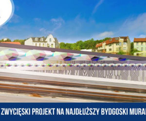 Tak będzie wyglądał najdłuższy mural w Bydgoszczy! Zobaczymy go z tramwaju