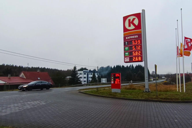 Ceny paliwa w Lubieszynie