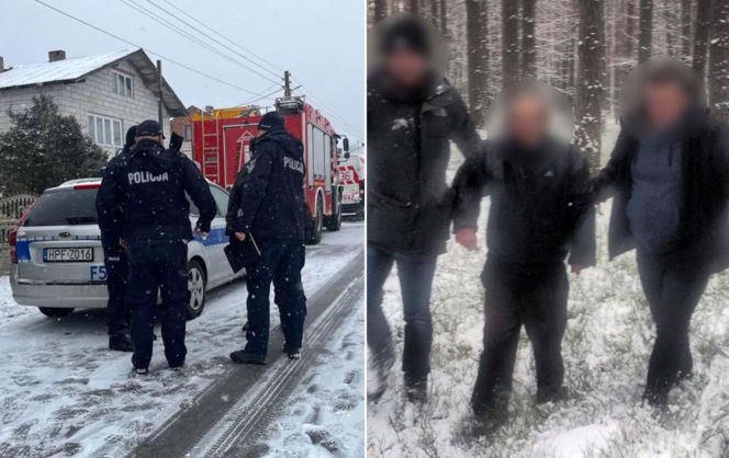 76-latek przeszedł w śniegu 22 kilometry. Ratunek przyszedł w ostatniej chwili