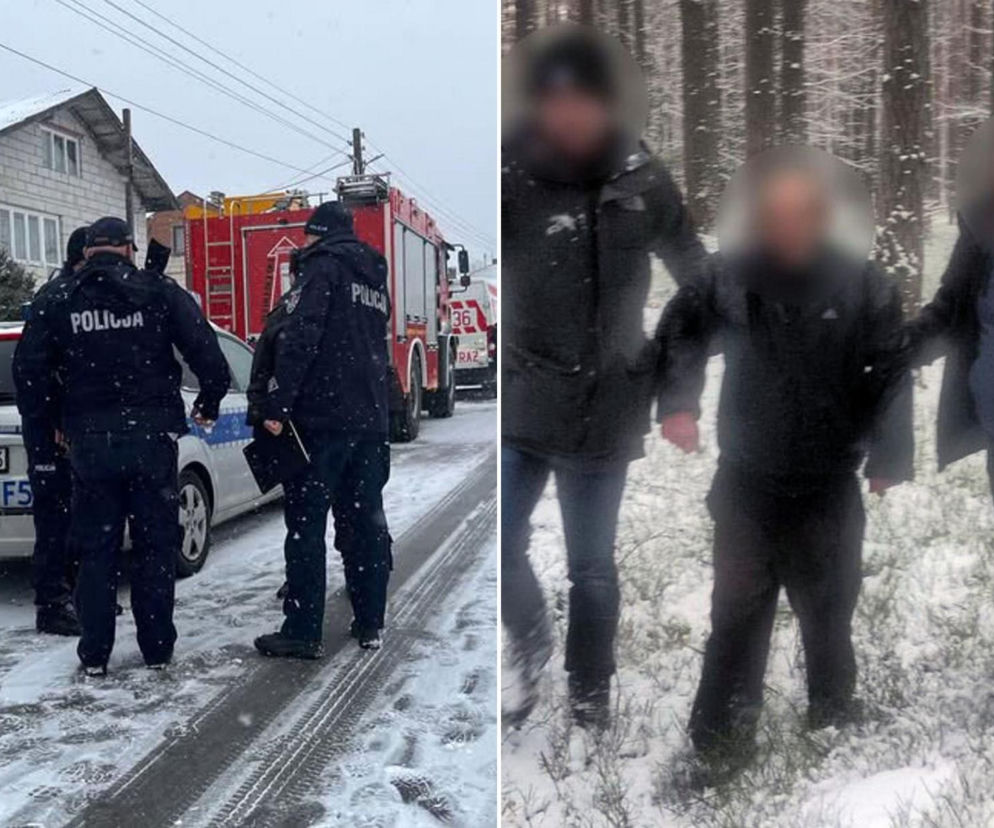 76-latek przeszedł w śniegu 22 kilometry. Ratunek przyszedł w ostatniej chwili