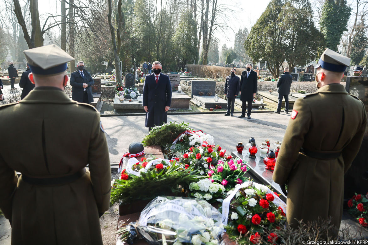 Prezydent Andrzej Duda oddał hołd Kazimierzowi Górskiemu