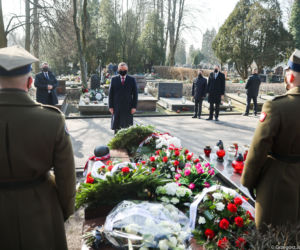 Prezydent Andrzej Duda oddał hołd Kazimierzowi Górskiemu
