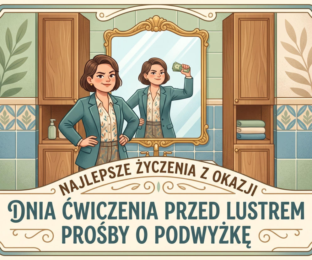 Stań przed lustrem i poproś o podwyżkę. Odbicie już się zgodziło? 