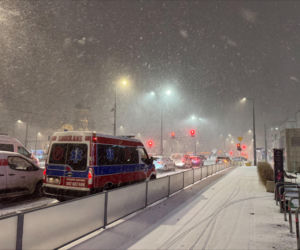 Atak zimy w Warszawie