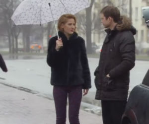 O mnie się nie martw 2 odcinek 6, Marcin Kaszuba (Stefan Pawłowski), Asia (Aleksandra Domańska), Adam (Lesław Żurek)