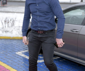 Krzyszof Diablo Włodarczyk z żoną