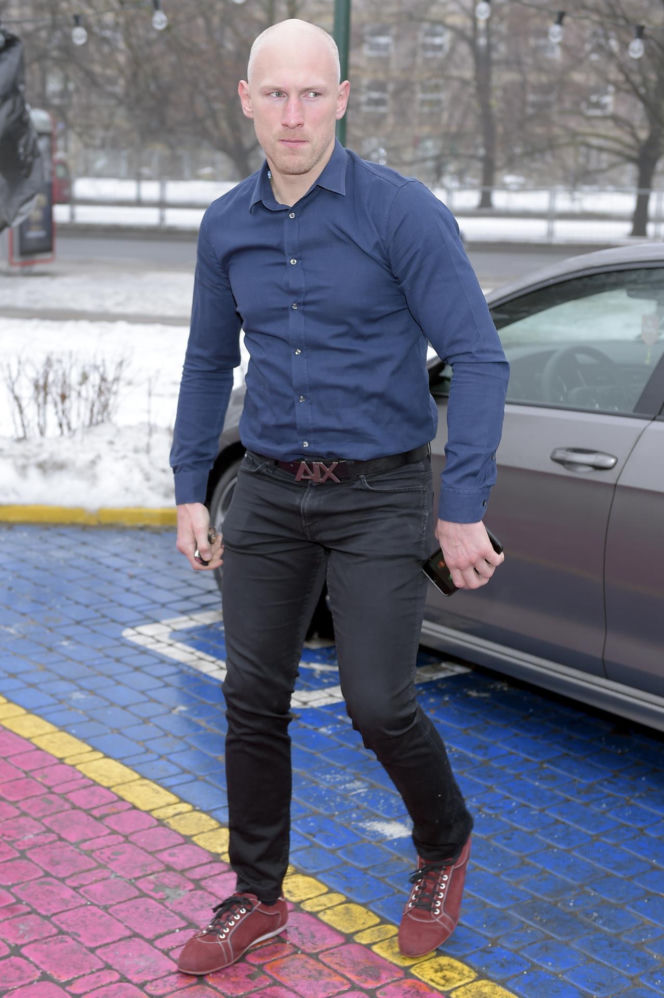 Krzyszof "Diablo" Włodarczyk z żoną