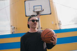 Zagraliśmy w kosza na dachu statku!