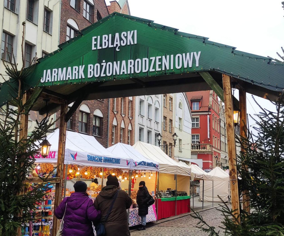 Elbląski Jarmark Bożonarodzeniowy. Stary Rynek pełen atrakcji