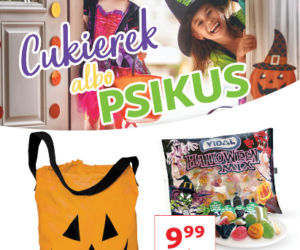 Słodycze na Halloween w Auchan