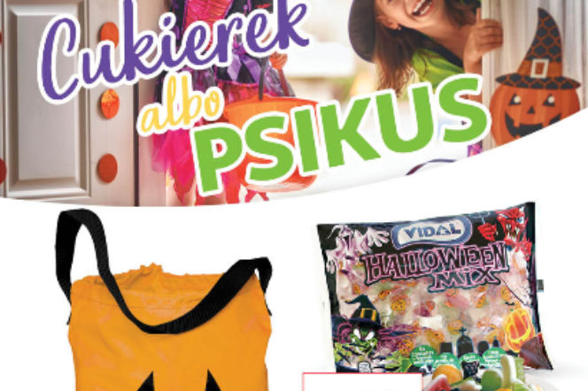 Słodycze na Halloween w Auchan