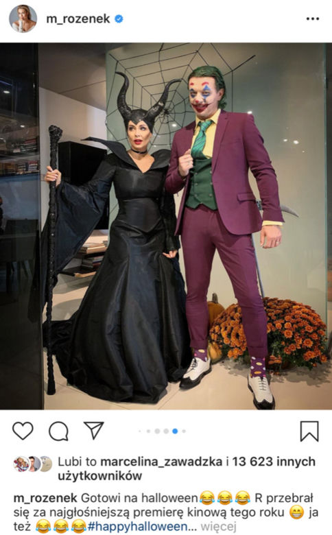 Jak przebrali się na  halloween