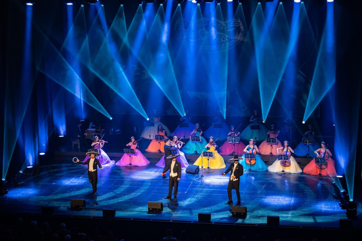 Noworoczny Koncert Wiedeński w wykonaniu Orkiestry Księżniczek na scenie CSK w Lublinie