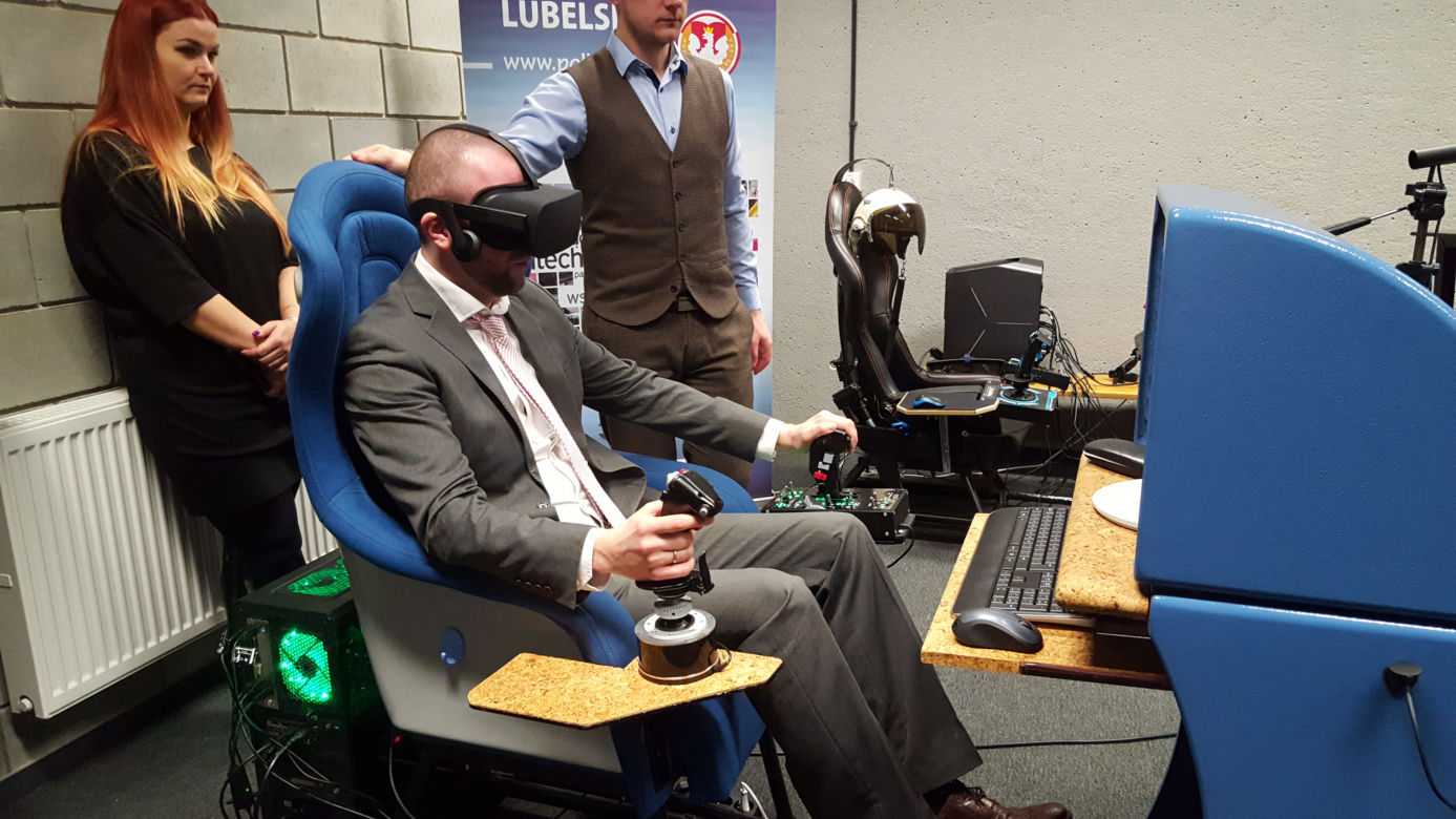 Symulator VR na Politechnice Lubelskiej