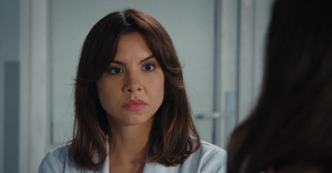 M jak miłość odc. 1909. Aneta (Ilona Janyst), Kasia (Paulina Lasota)