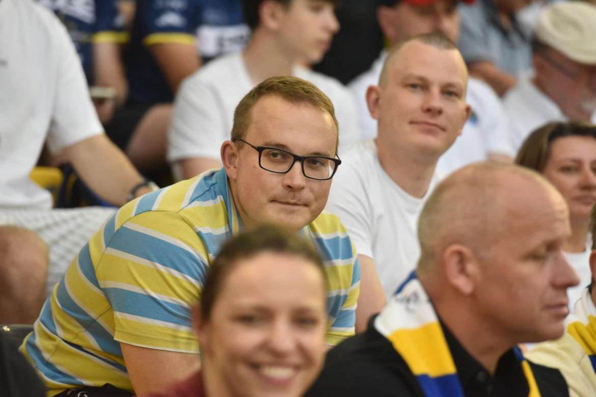 PRES Grupa Deweloperska Toruń - Orlen Oil Motor Lublin, zdjęcia kibiców z meczu 9. kolejki PGE Ekstraligi na Motoarenie