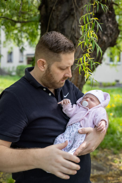 Covid zabrał jej mamusię zaraz po urodzeniu