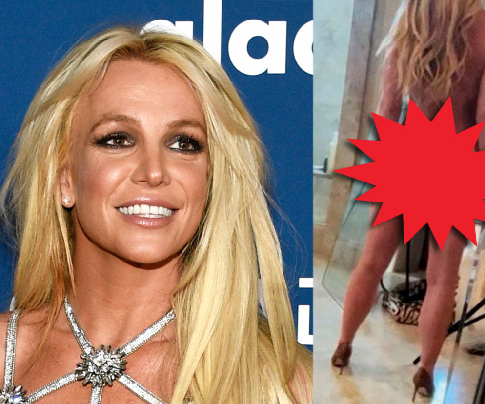 Britney Spears pokazała gołą pupę! O staniku też zapomniała