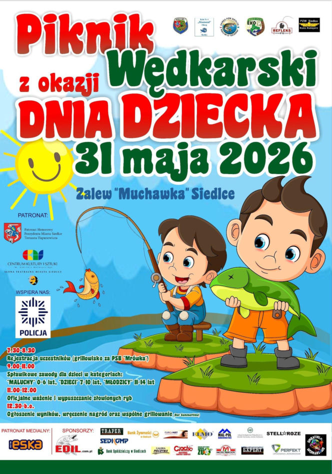 Piknik Wędkarski na Dzień Dziecka