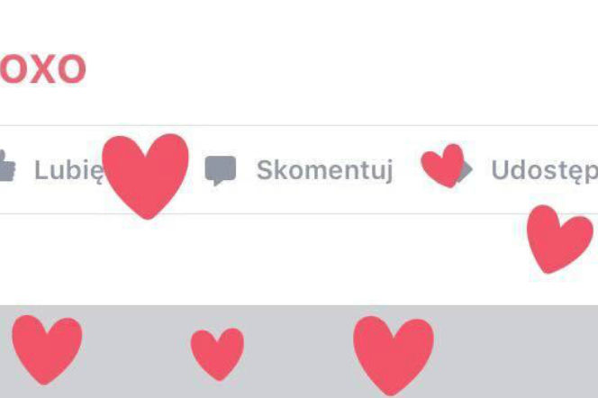 Facebook: xoxo, czyli serduszka. Jak to zrobić?