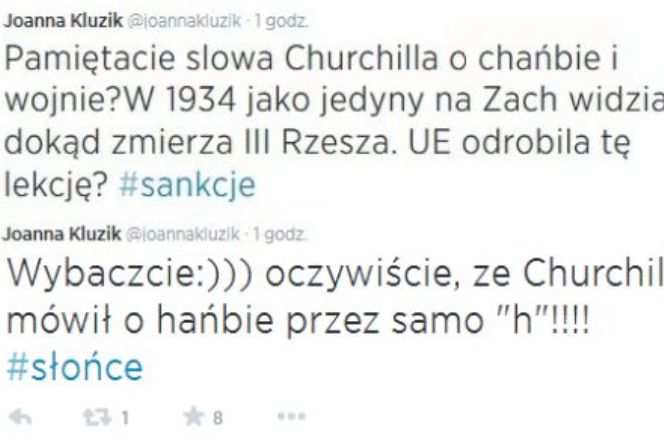 Twitter/ Kluzik-Rostkowska 