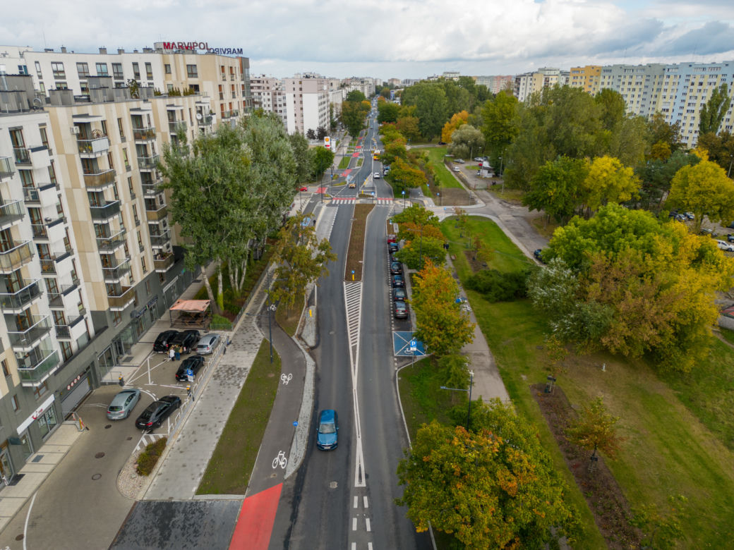 Ul. Sokratesa wreszcie przebudowana