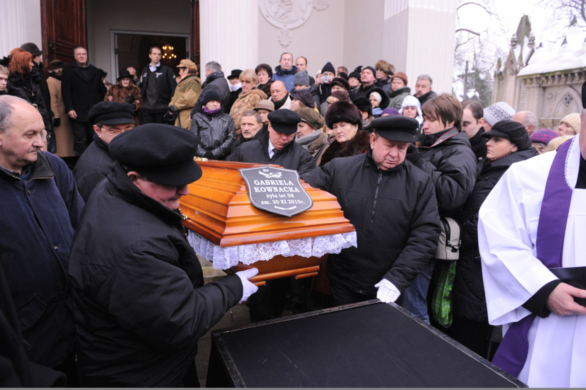 Pogrzeb Gabrieli Kownackiej