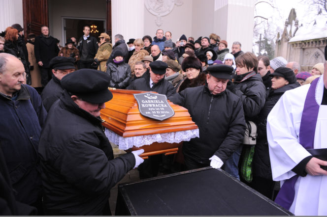 Pogrzeb Gabrieli Kownackiej