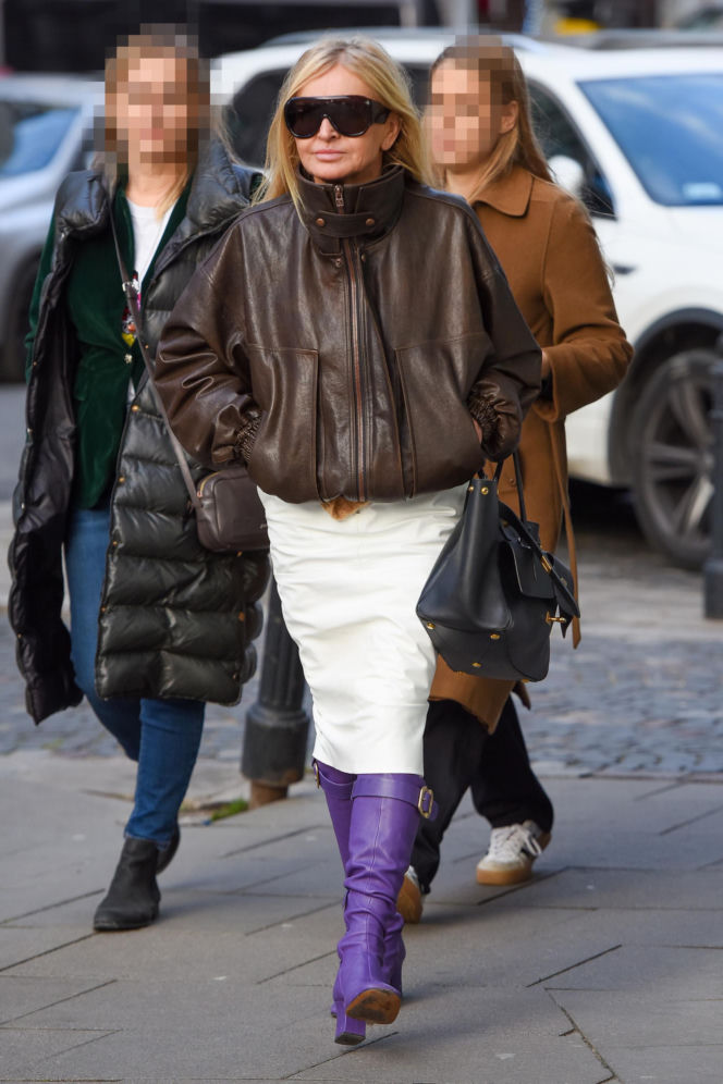 Monika Olejnik weszła w spódnicy, wyszła bez