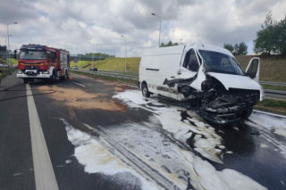 Poważny wypadek na trasie S7 w Zaleziance