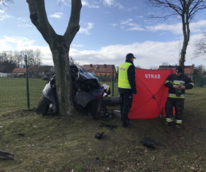 Śmiertelny wypadek na DK10